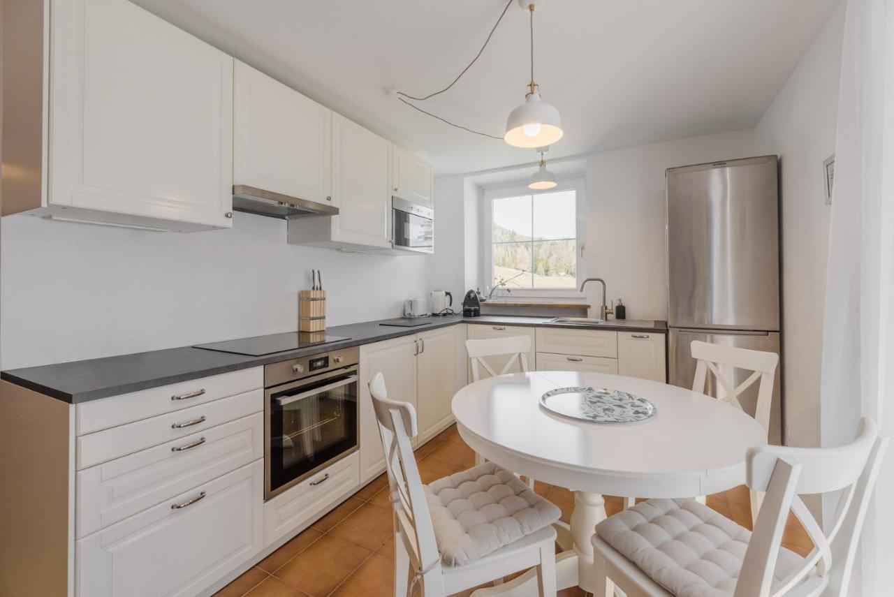 Renoviertes Apartment mit Terrasse an der Piste mit kostenlosen WiFi Karersee Exterior foto
